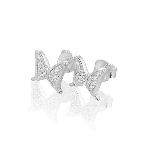 Petite Papillion sparkling earrings