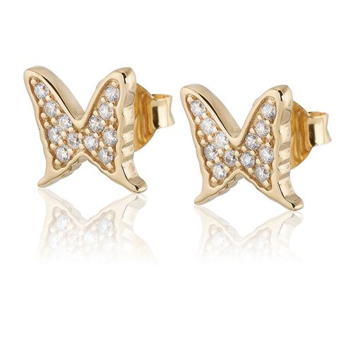 Petite Papillion sparkling earrings
