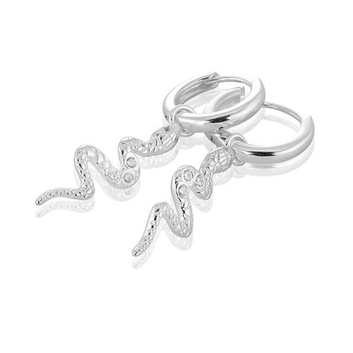 Snake gynning örhängen earrings