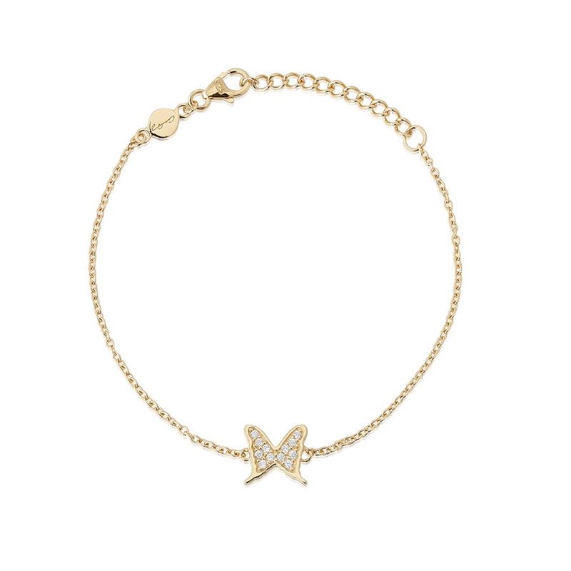 Gynning petite papillion sparkling bracelet