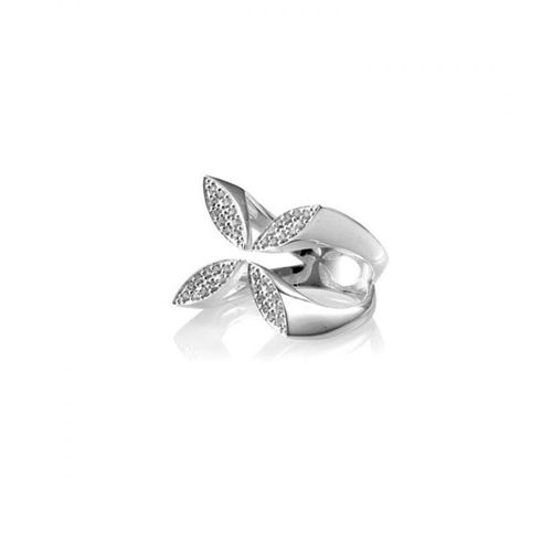  Ring Sparkeling Ellipse silver 