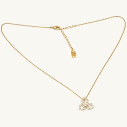 Elise necklace – Ivory pearl (gold)
