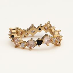 celine ring - champange/jet